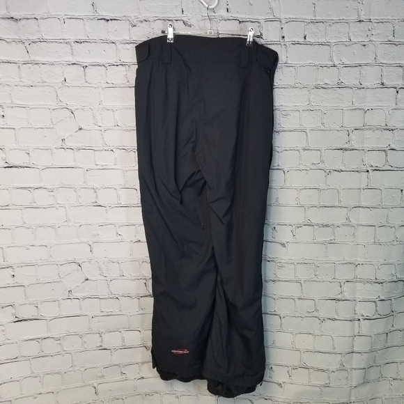 Obermeyer black mens ski snow full zip pants - Picture 2 of 15